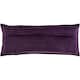 Vianne Solid Cotton Velvet 30-inch Lumbar Throw Pillow