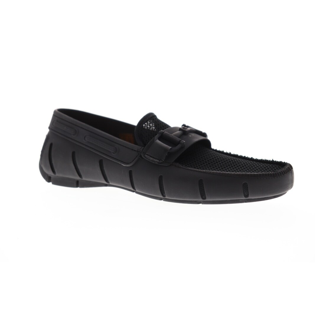Shop Robert Wayne Tf Monaco Black Mens Casual Loafers Slip Ons