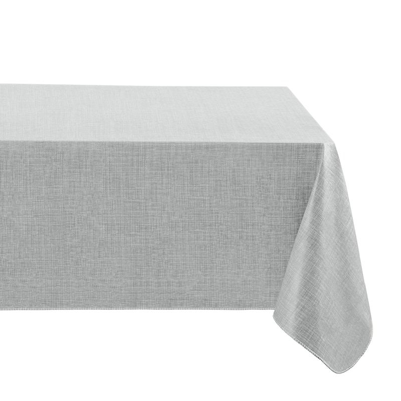 Monterey Linen Texture Vinyl Indoor/Outdoor Tablecloth