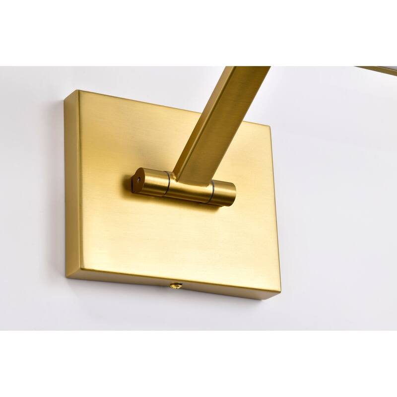 Hazel 2 Foot LED Picture Light 3 CCT Selectable Vintage Brass Finish Acrylic Lens - Vintage Brass