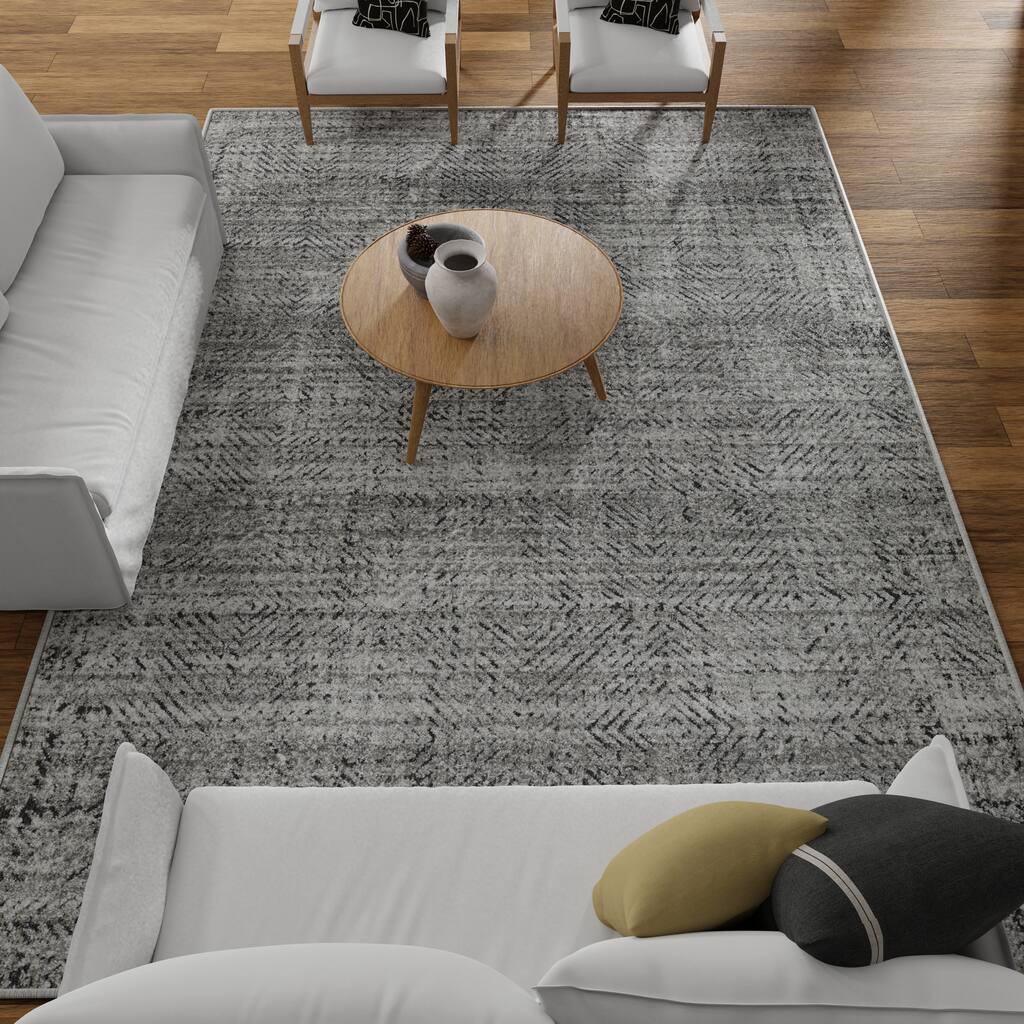 Loomaknoti Aysal Azebella Gray Area Rug