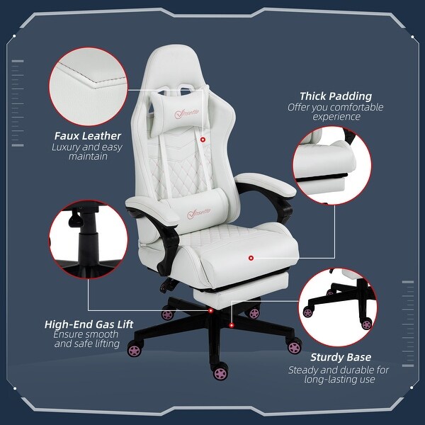 Vinsetto pu leather gaming chair sale