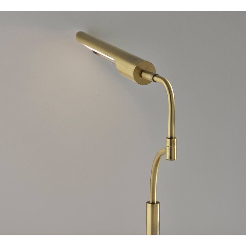 Zane LED Desk Lamp w. Smart Switch- Black