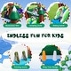 preview thumbnail 6 of 6, Costway 6-in-1 Winter Themed Snowman Inflatable Castle kids Jumping - 11 x 12.5 x 8ft (L x W x H)
