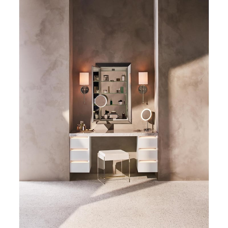 Robern D2C2441D4MFSP Murray Hill 24" x 40-3/4" Framed Single Door