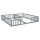 preview thumbnail 15 of 19, Double Twin Floor Bed