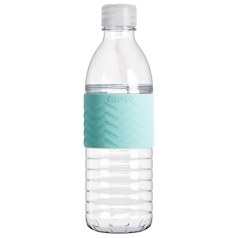 Copco Hydra Tritan Water Bottle Leak Proof & Dishwasher Safe - 16.9 oz - Robins Egg Blue