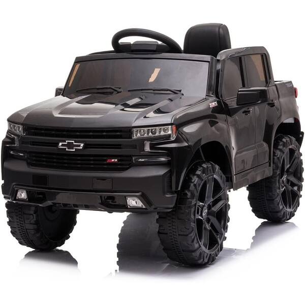slide 2 of 24, 12V Kids Ride on Car with Remote Control MP3/Bluetooth and LED Black