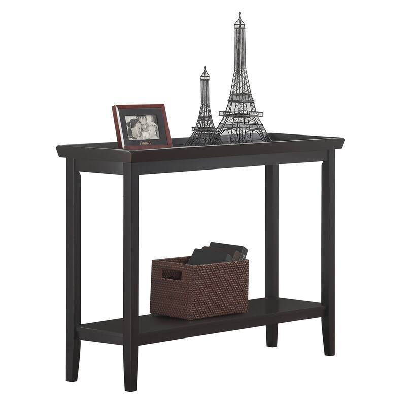 Convenience Concepts Ledgewood Console Table with Shelf