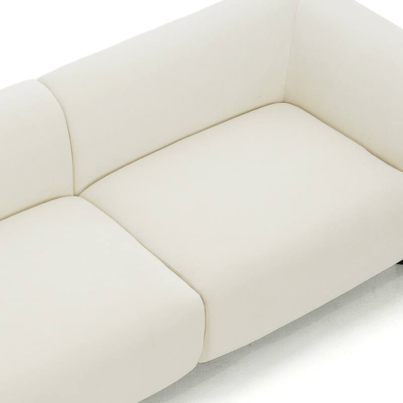 81" Modern Deep Seat Tuxedo Arms Sofa for Living Room