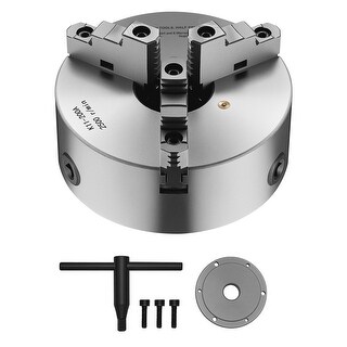 UIMOSO 3-Jaw Lathe Chuck, 8 Inch, Self-Centering Chuck with 2 1/4 in-8 ...
