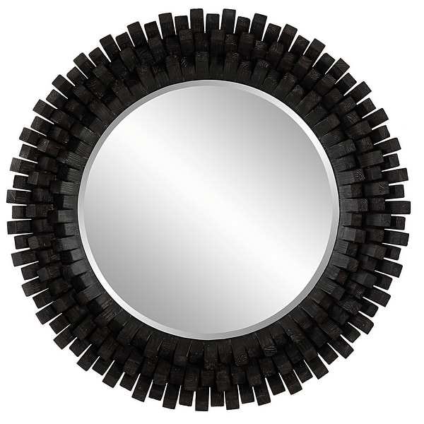 slide 2 of 6, Uttermost Circle Of Piers Round Mirror - 42.13"W x 42.13"H x 3.75"D