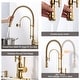 preview thumbnail 78 of 87, WOWOW Single Handle Gooseneck Pull Down Sprayer Kitchen Faucet