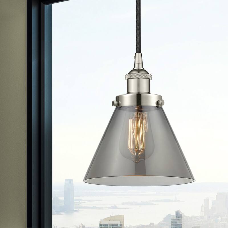 Innovations Lighting 616-1PH-10-8 Cone Pendant Cone 8" Wide Mini