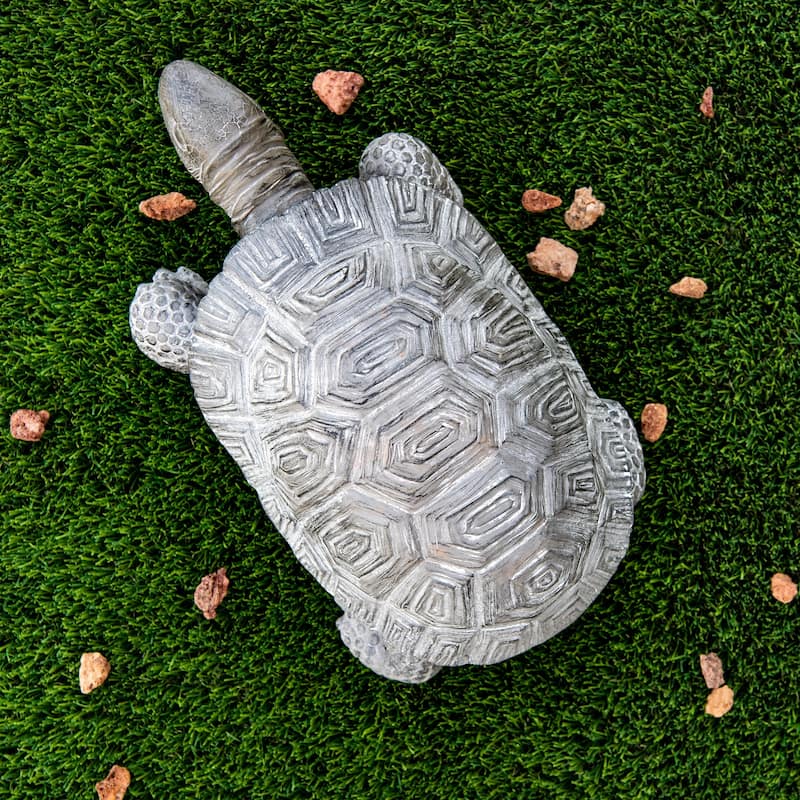 XBrand Turtle Statue, Indoor or Outdoor Décor, Garden Décor, Turtle Garden Statue, Turtle Statuary