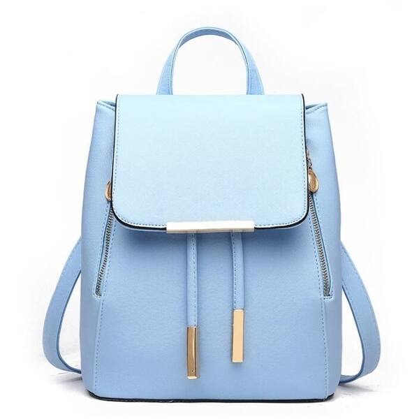 Fashion Shoulder Bag Rucksack Pu Leather Women Girls Ladies Backpack Travel Bag On Sale Overstock 31911981