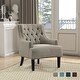 preview thumbnail 6 of 8, Lorenzi Upholstered Button-tufted Accent Chair
