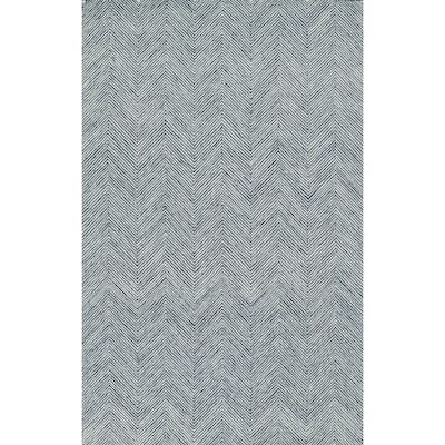 Momeni Charles Hand-tufted Wool Chevron Pattern Area Rug