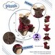 preview thumbnail 3 of 5, DolliBu Plush Brown Bear and Moose with Red Plaid Hoodie - Set of 2 - 10Lx8Wx9H inches