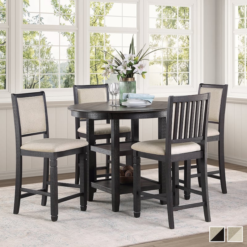 Howth Wood Counter Height 5-piece Dining Set