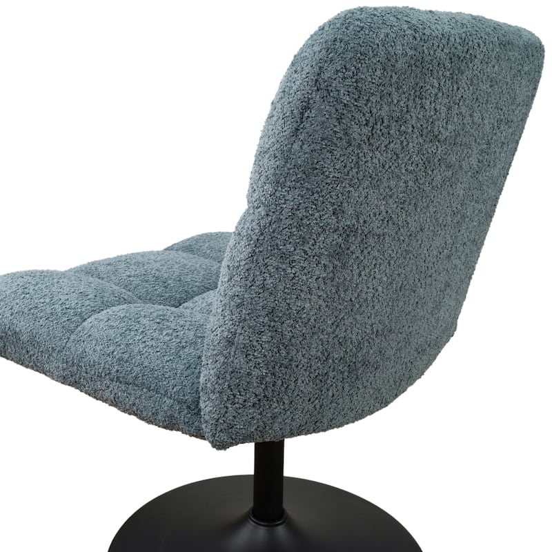 Art Leon Fabric Swivel Accent Chair with Ottoman