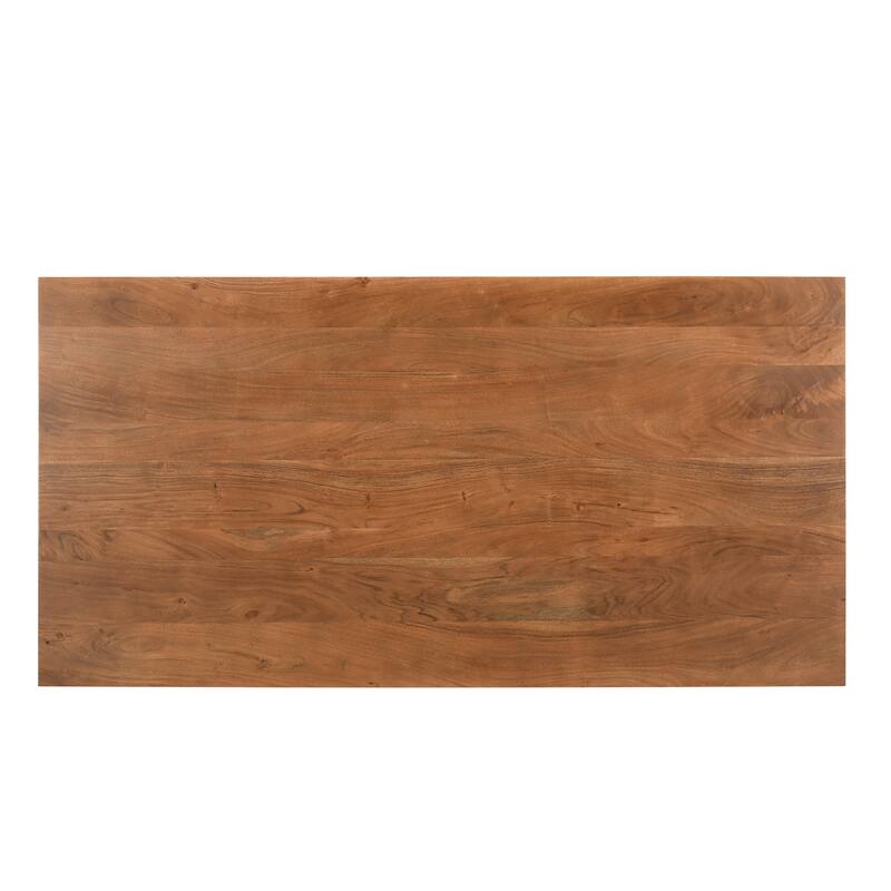 Riley Solid Wood Trestle Dining Table