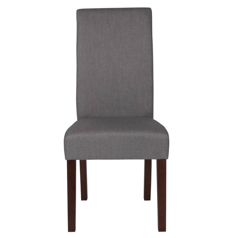 Tufted Parsons Chair with Side Panel Detail