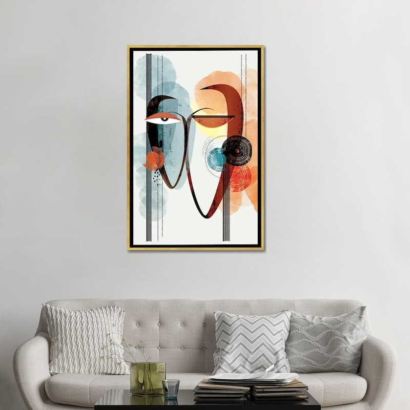 iCanvas "Intertwined" by Soul Curry Art & Illustrations Framed Canvas Print