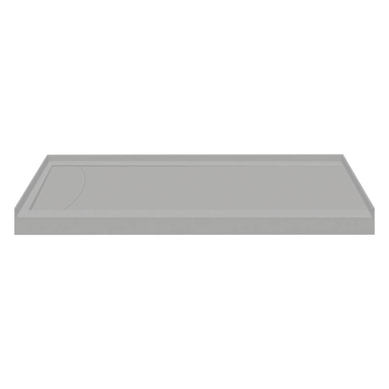 Transolid FSLB6032L FSL-Series 60" x 32" Rectangular Shower Base with