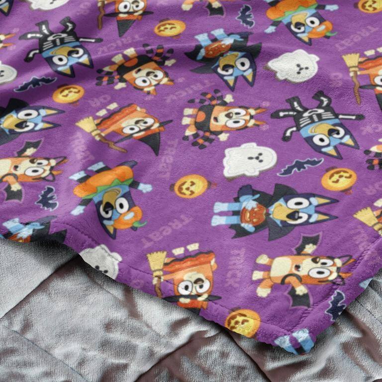Bluey Pup Tricks Silk Touch Throw Blanket