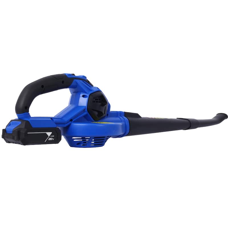 Electric Leaf Blower Cordless with Battery and Charger - 2 Speed Mode - 20V Battery Powered Leaf Blowers - 6*36.8*7.25 - 6*36.8*7.25