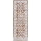 preview thumbnail 3 of 14, Hauteloom Ezio Hallway, Kitchen Machine Washable Runner Rug - Rust, Mustard, Off White - 2'7" x 7'3"