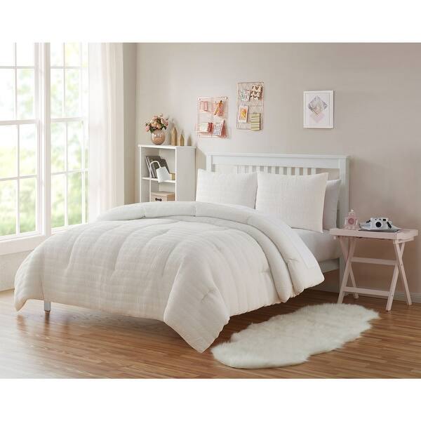 Tahari Kids 2Piece Bedding Comforter Set with Matching Shams Bed