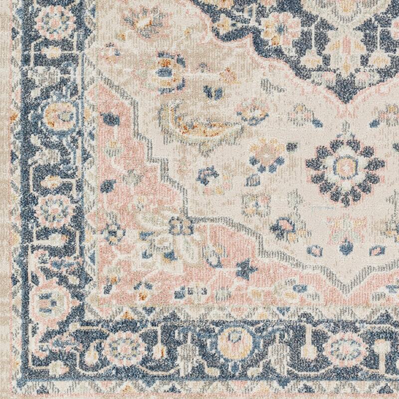 Livabliss Santana Traditional Machine Washable Area Rug