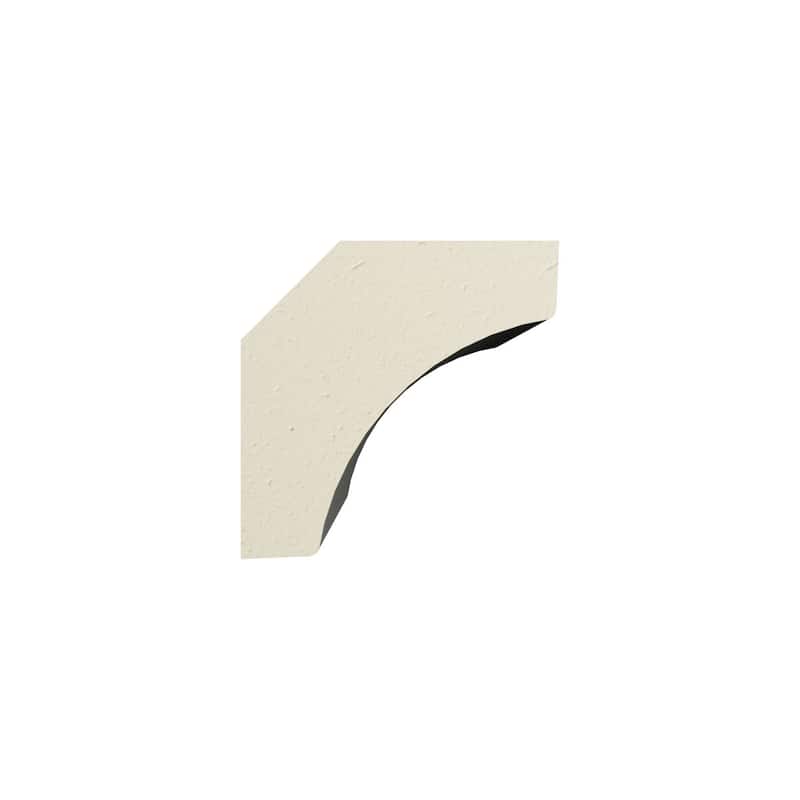 5/8"H x 5/8"P x 1"F x 96"L Finley Crown Moulding - 1-Pack
