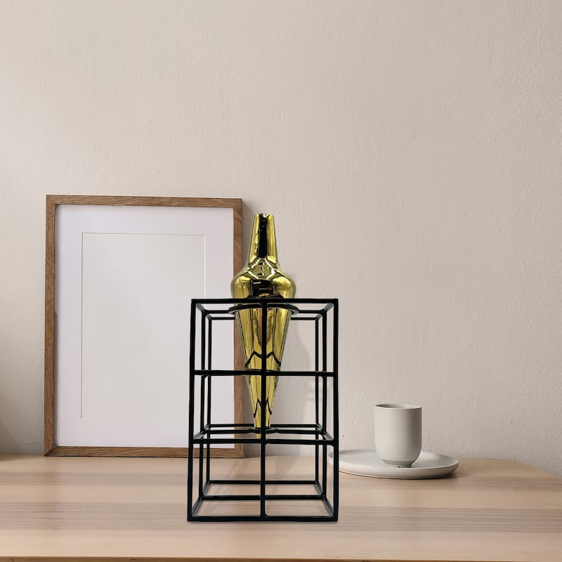 Amphora Cage Vase for Flowers