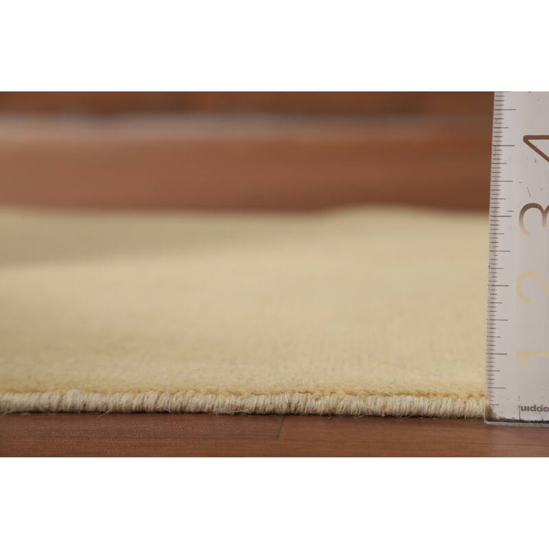 Gabbeh Oriental Accent Rug Hand-Knotted Wool Carpet - 2'8"x 4'1"