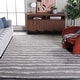 preview thumbnail 5 of 8, SAFAVIEH Handmade Soho Vitaliana Stripes N.Z. Wool Rug