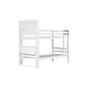 preview thumbnail 10 of 21, Twin Over Twin Bunk Bed with Bookcase Headboard, Guardrails and Ladder, Convertible to 2 Twin Beds with Shelves for Multi Childs