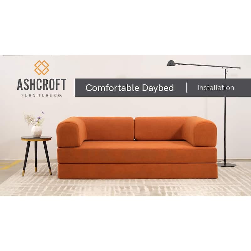 Namib Velvet Upholstered High Density Foam Multifunctional Sofa Daybed