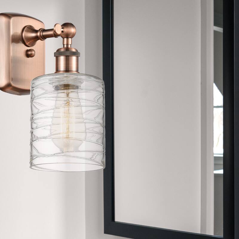 Innovations Lighting Ballston Cobbleskill 1 Light 5" Sconce