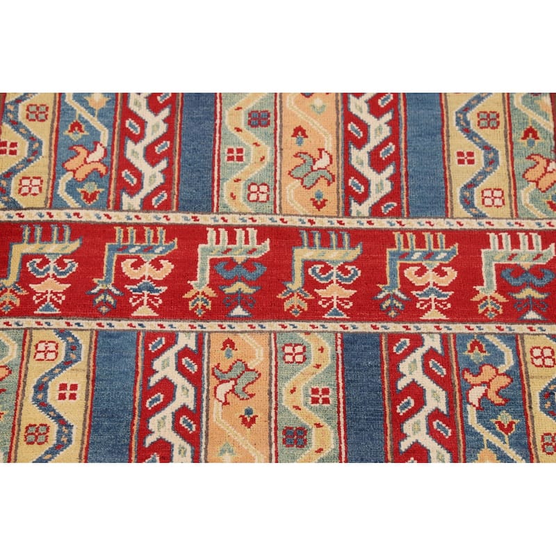 Animals Tribal Kazak Oriental Accent Rug Handmade Wool Carpet - 2'9" x 4'0"