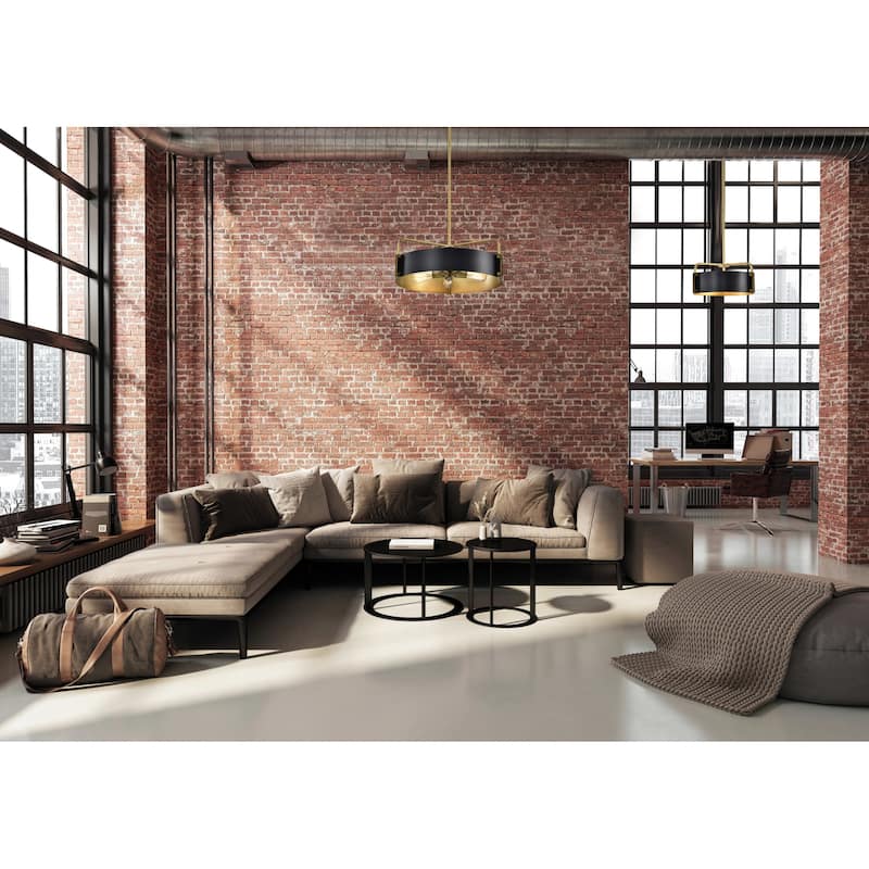 Nuvo Lighting 60/7842 Altos 3 Light 14" Wide Pendant with Shade