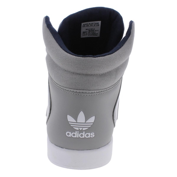 mens black high top adidas