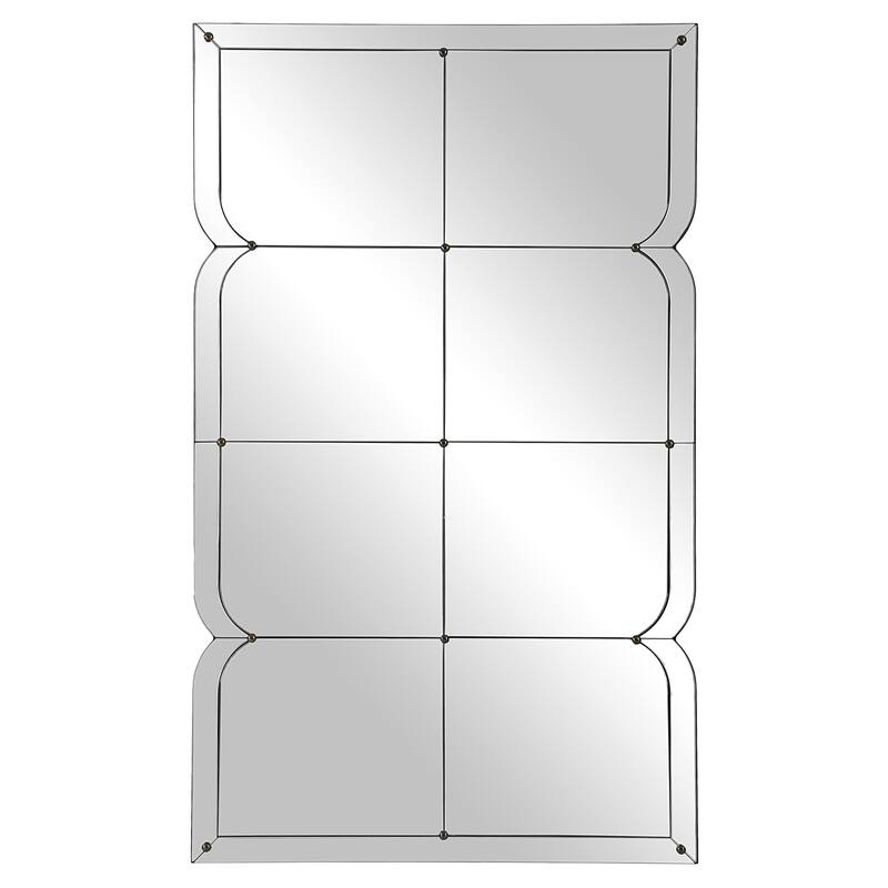 Uttermost 09903 Calgary 30" W x 50" H Rectangular Framed Bathroom - Aged Gold