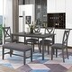preview thumbnail 21 of 21, Dining Table Set Dining Table, 4 Fabric Chairs, Bench included