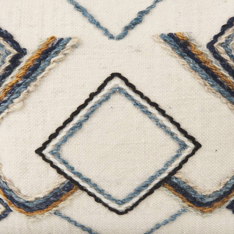Kitt Cream Square Pillow Cover