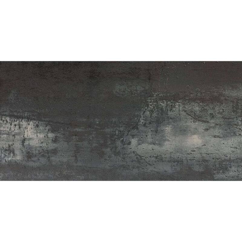 The Tile Life Metallica 24x48 Graphite Porcelain Floor & Wall Tile