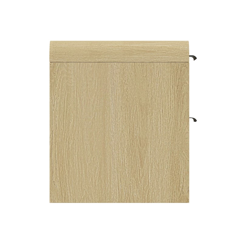 Manhattan Comfort Grace Modern Nightstand with 4 Drawers Set of 2