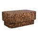 preview thumbnail 2 of 12, Indigo Road by Egypt Sherrod x East at Main Samoa Rectangular Coconut Shell Table